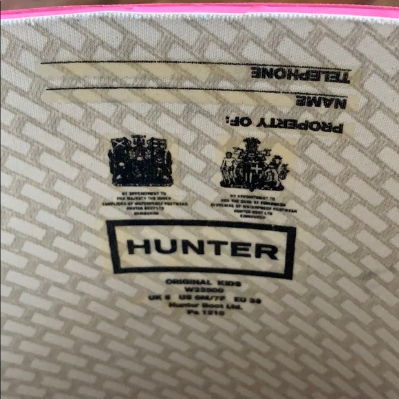Hunter Original Rain Boots - Pink - Picture 5 of 12
